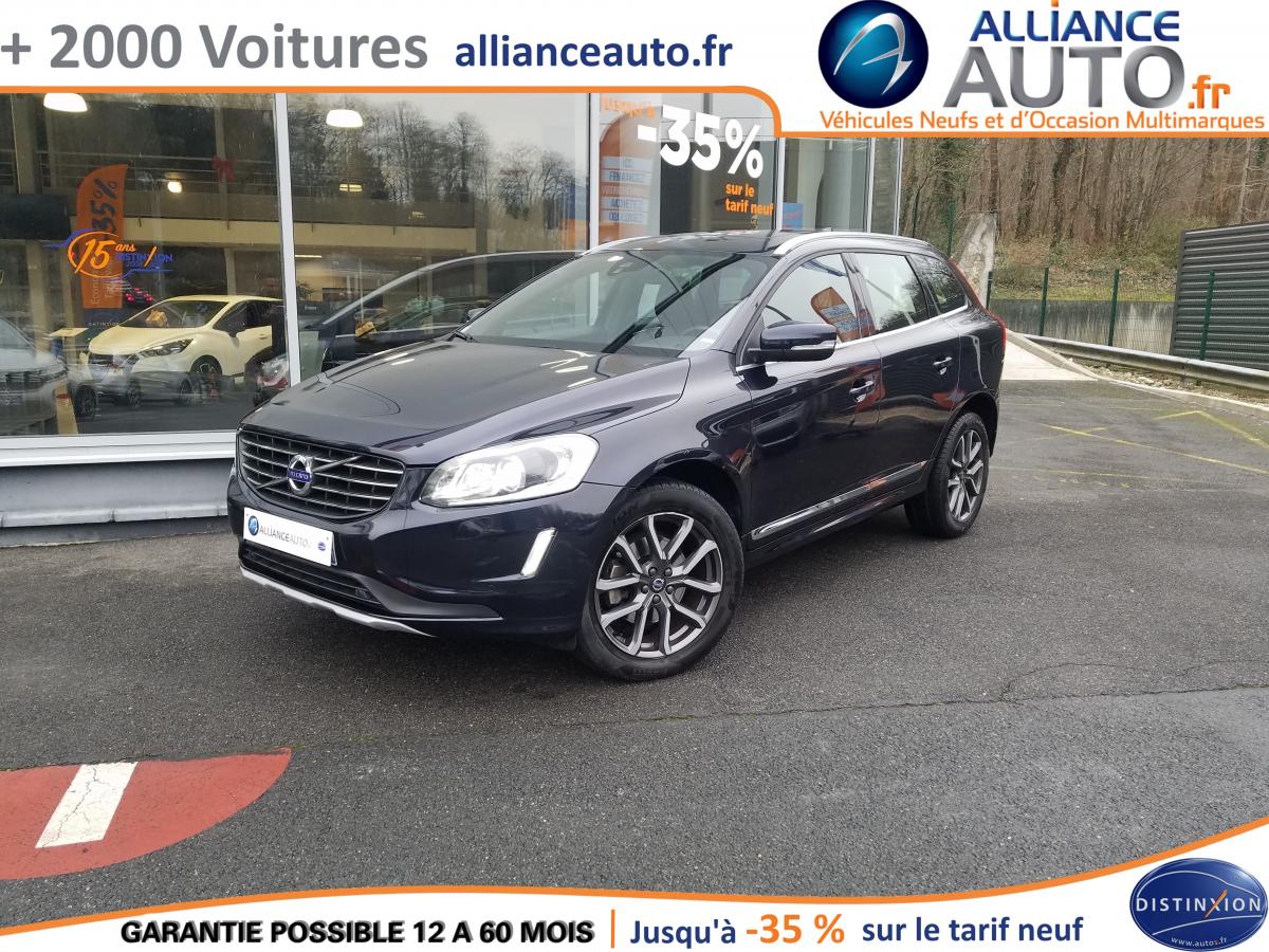 VOLVO-XC60- D4 Stop&Start - 190 - BVA Geartronic  Summum + cuir  / toit ouvrant